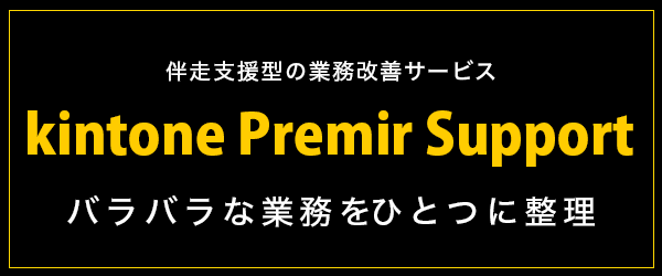 kintone premir support